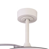 Siberia RGB CCT Dimmable LED Ceiling Fan Light With Remote Control - White