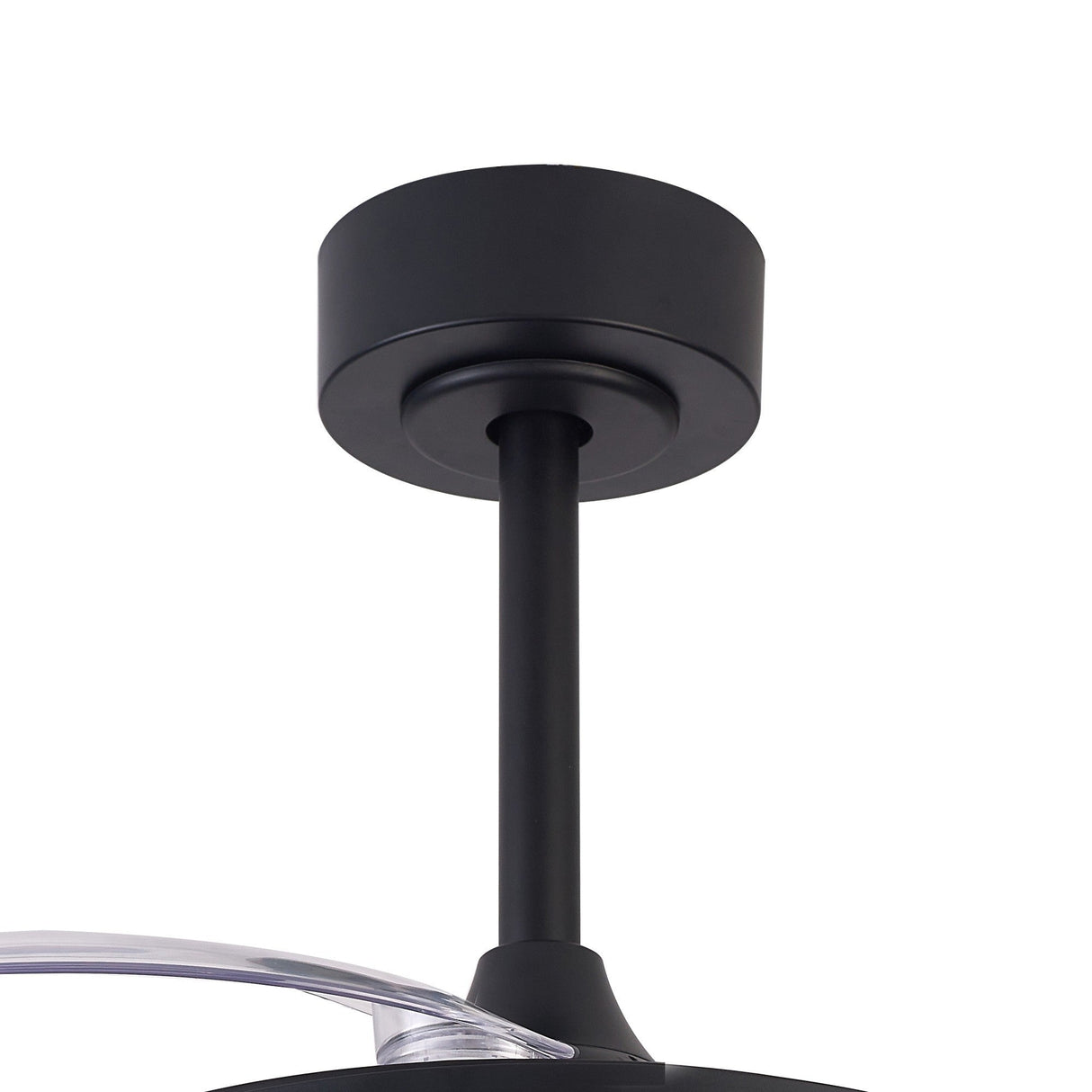Siberia Mini RGB CCT Dimmable LED Ceiling Fan Light With Remote Control - Black