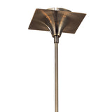 Siena 63cm 6 Light Amber Crystal Chandelier - Brass With Amber Shades