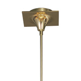 Siena 63cm 6 Light Chrome Crystal Chandelier - Brass With Amber Shades