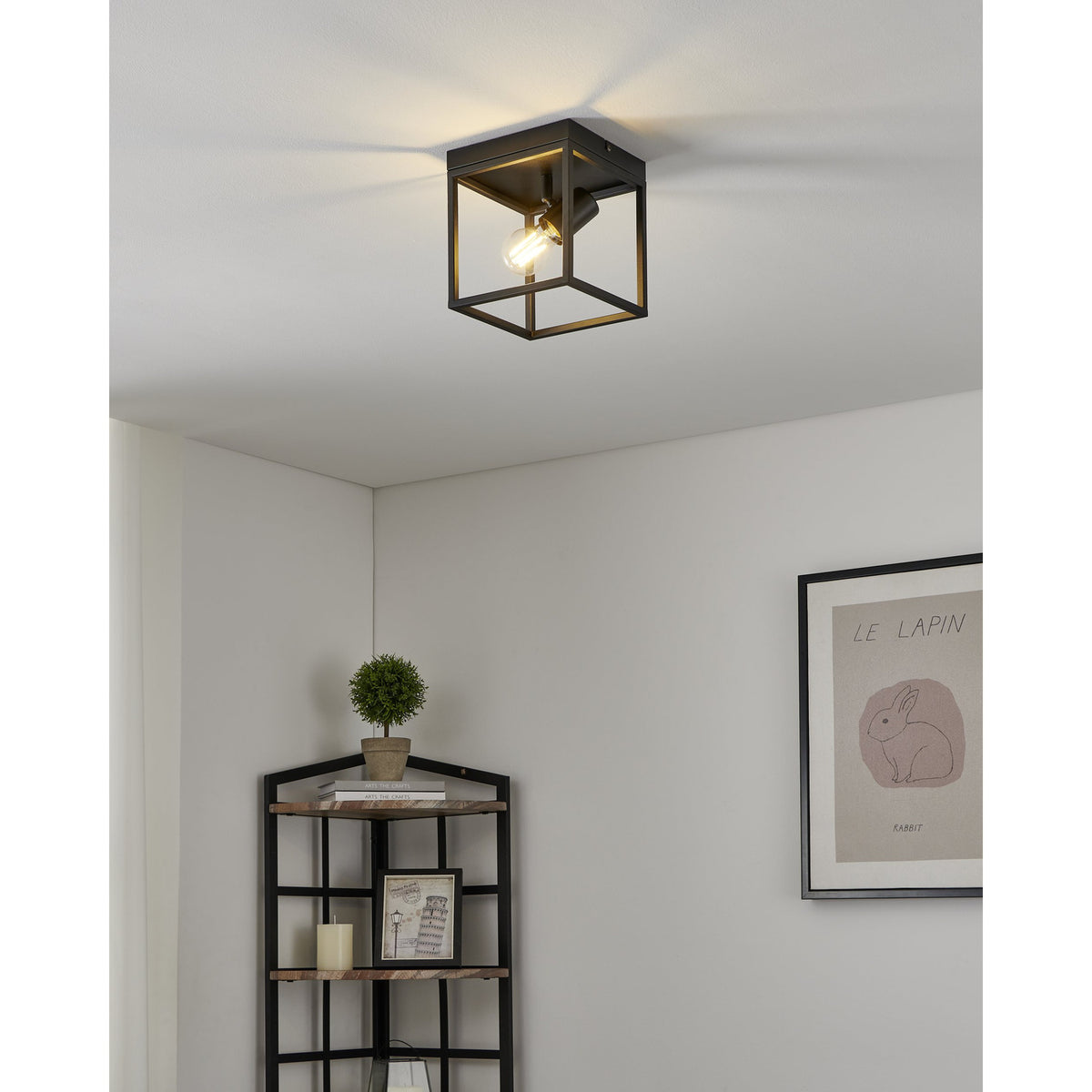 Silentina Ceiling Light - Black