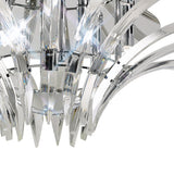 Sinclair 6 Light Semi-Flush Ceiling Light – Polished Chrome