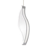 Sintesys 15cm 1 Light Pendant Light - Chrome & White