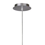 Sintesys 15cm 1 Light Pendant Light - Chrome & White