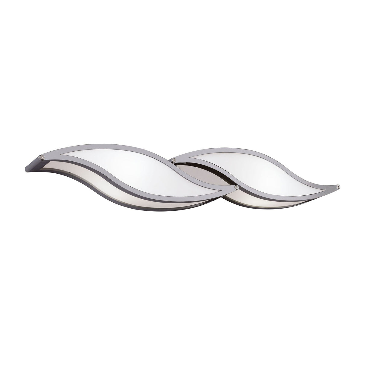 Sintesys Small 2 Light Wall Light - Polished Chrome