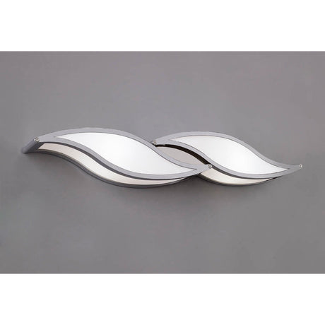 Sintesys Small 2 Light Wall Light - Polished Chrome