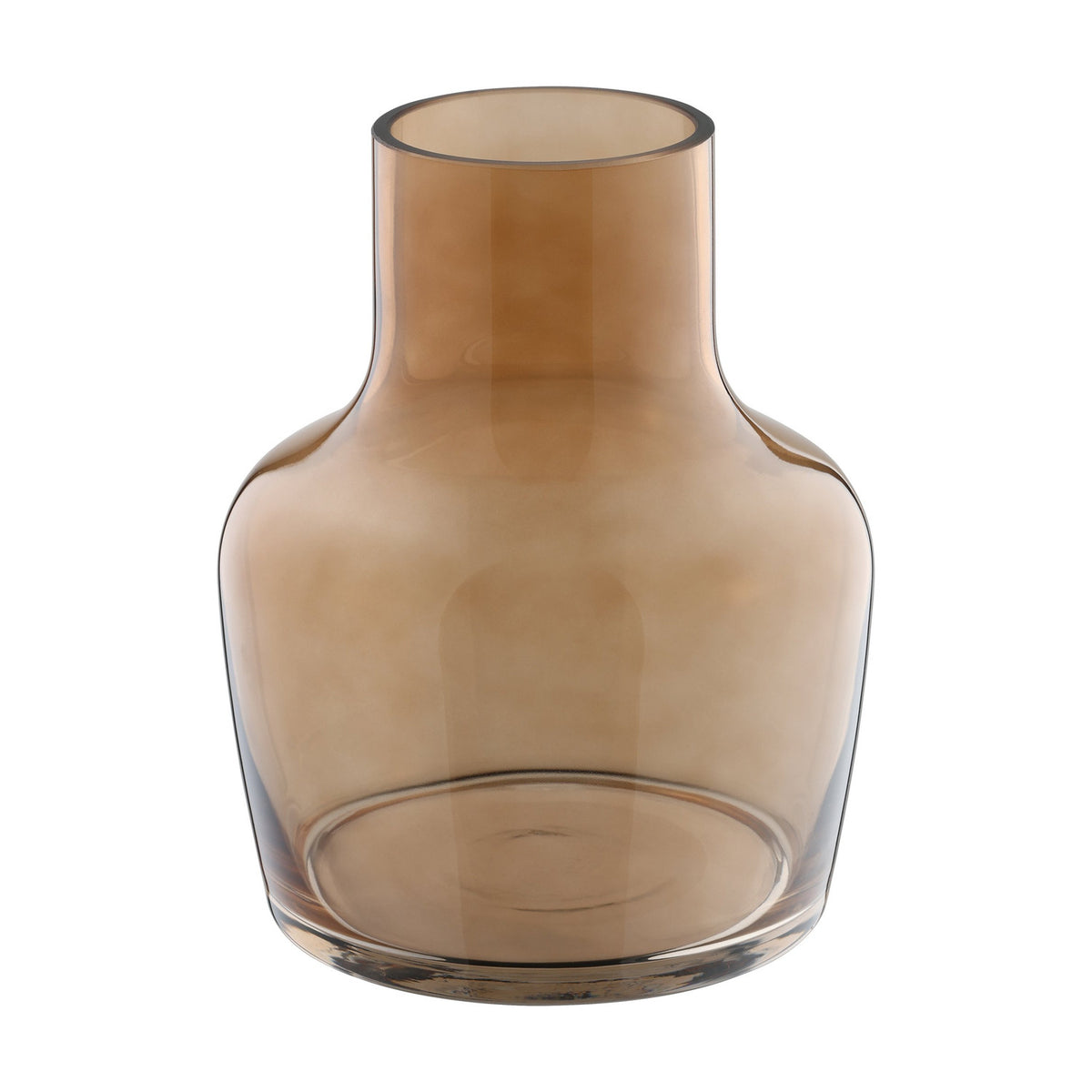Siranana Glass Vase 19.5cm - Brown