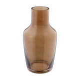 Siranana Glass Vase 25cm - Brown