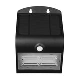 Sirnessa Solar Wall Light with Motion Sensor - Black