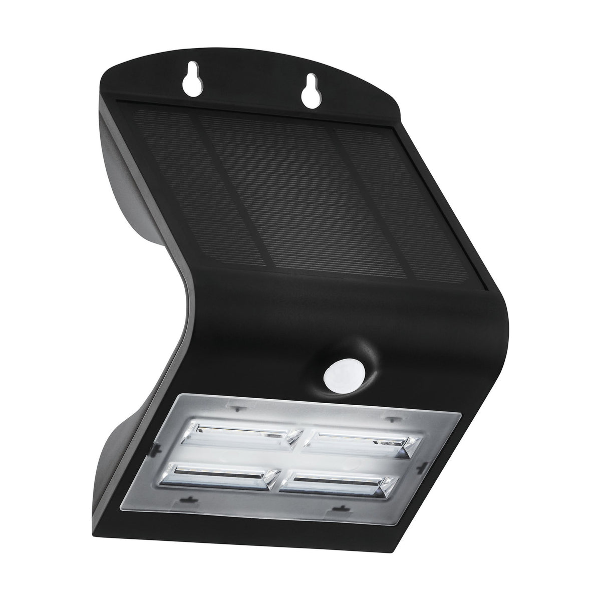 Sirnessa Solar Wall Light with Motion Sensor - Black