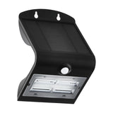 Sirnessa Solar Wall Light with Motion Sensor - Black