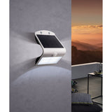Sirnessa Solar Wall Light with Motion Sensor - White