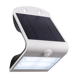 Sirnessa Solar Wall Light with Motion Sensor - White