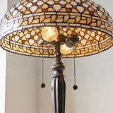 Ravenstead Tiffany Floor Lamp - Multicoloured