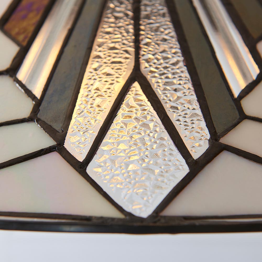 Larkbury 3 Light Tiffany Pendant - Black