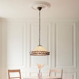 Brindleigh 3 Light Tiffany Pendant - Multicoloured