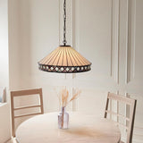 Brindleigh 3 Light Tiffany Pendant - Multicoloured
