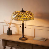 Ravenstead Large Tiffany Table Lamp - Multicoloured