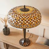 Ravenstead Large Tiffany Table Lamp - Multicoloured
