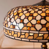 Ravenstead Large Tiffany Table Lamp - Multicoloured