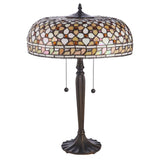 Ravenstead Large Tiffany Table Lamp - Multicoloured