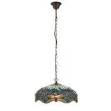 Alderworth Medium Tiffany Pendant - Blue