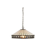 Brindleigh Medium Single Tiffany Pendant - Multicoloured