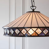Brindleigh Medium Single Tiffany Pendant - Multicoloured