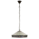 Brindleigh Medium Single Tiffany Pendant - Multicoloured