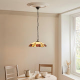 Kelverton Large Tiffany Pendant - Multicoloured