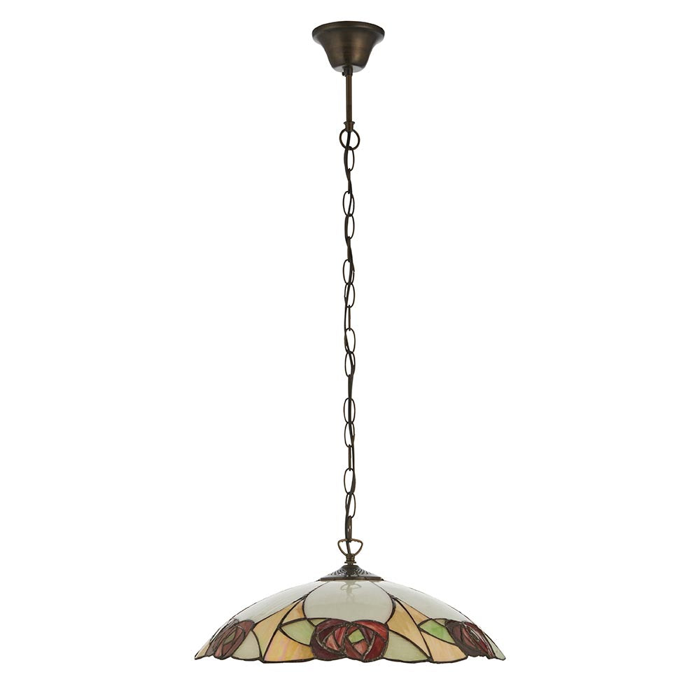 Kelverton Large Tiffany Pendant - Multicoloured