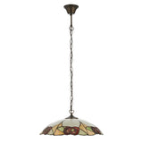 Kelverton Large Tiffany Pendant - Multicoloured