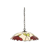 Amberhurst Large Tiffany Pendant - Multicoloured