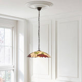 Amberhurst Large Tiffany Pendant - Multicoloured