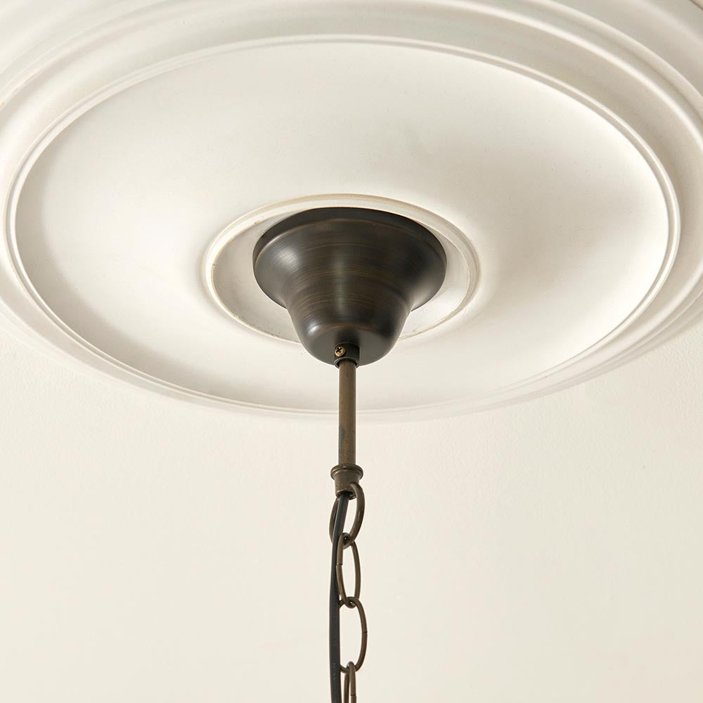 Amberhurst Large Tiffany Pendant - Multicoloured