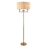 Ambledale Floor Lamp - Antique Brass