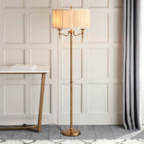 Ambledale Floor Lamp - Antique Brass