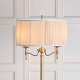 Ambledale Floor Lamp - Antique Brass