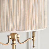 Ambledale Floor Lamp - Antique Brass