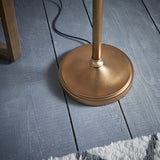 Ambledale Floor Lamp - Antique Brass