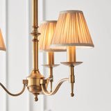 Ambledale 3 Light Pendant - Antique Brass