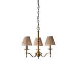 Ambledale 3 Light Pendant - Antique Brass