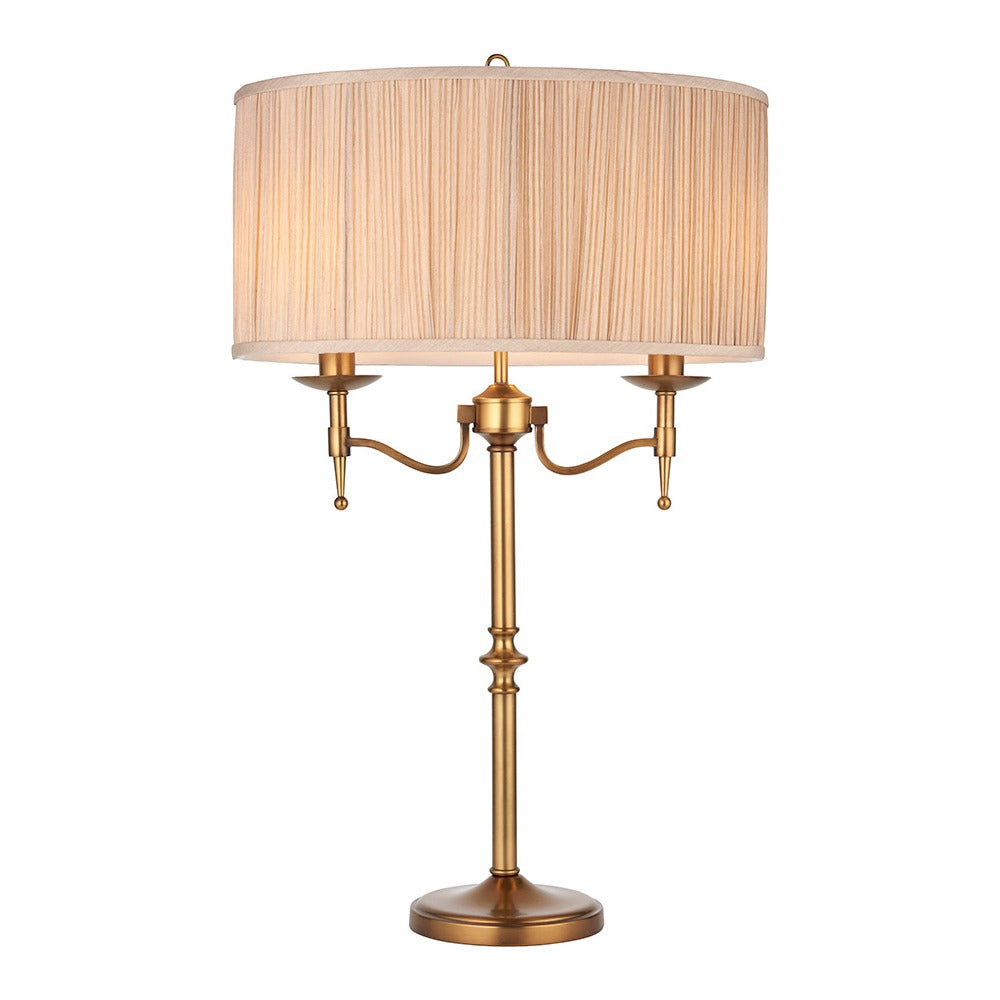 Ambledale Table Lamp - Antique Brass