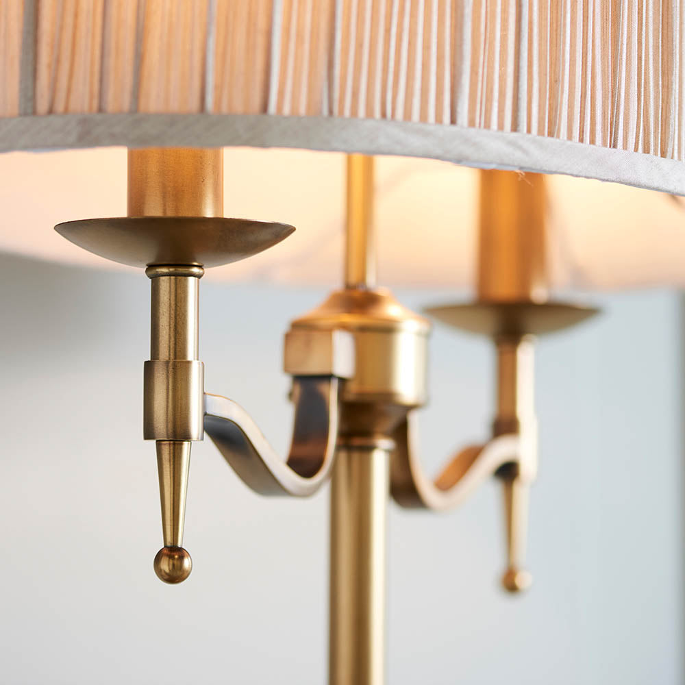 Ambledale Table Lamp - Antique Brass