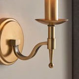 Ambledale Single Wall Light - Antique Brass