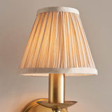 Ambledale Single Wall Light - Antique Brass
