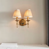 Ambledale Twin Wall Light - Antique Brass