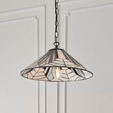 Larkbury Large Tiffany Pendant - Black