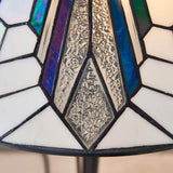 Larkbury Medium Tiffany Table Lamp - Black