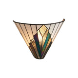 Larkbury Tiffany Wall Light - Black